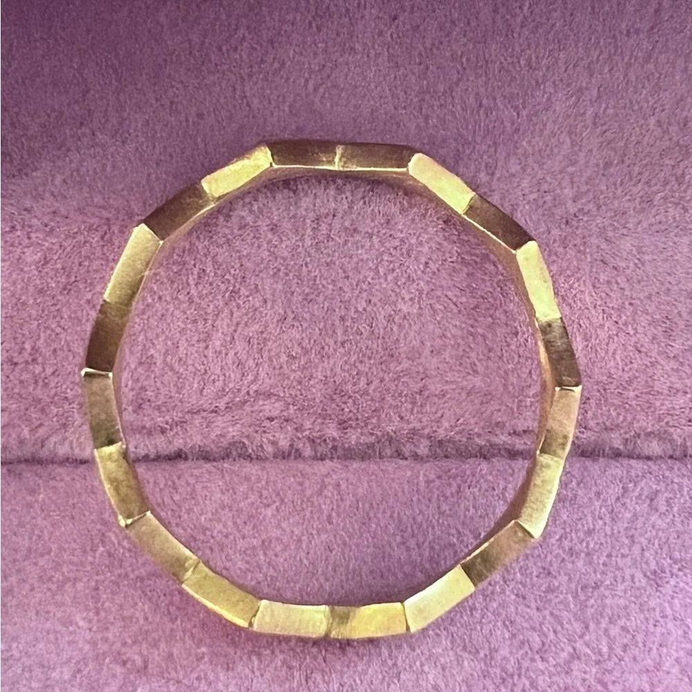 Jade Trau Clara diamond band Ring - 18K yellow gold - Picture 8 of 15